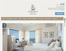 Tablet Screenshot of fairlight.co.za